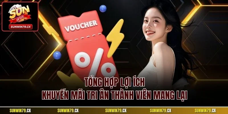 Khuyến Mãi Tri Ân Thành Viên| Đãi Ngộ Tuyệt Vời Tại Sunwin 4 Tổng hợp lợi ích khuyến mãi tri ân thành viên mang lại